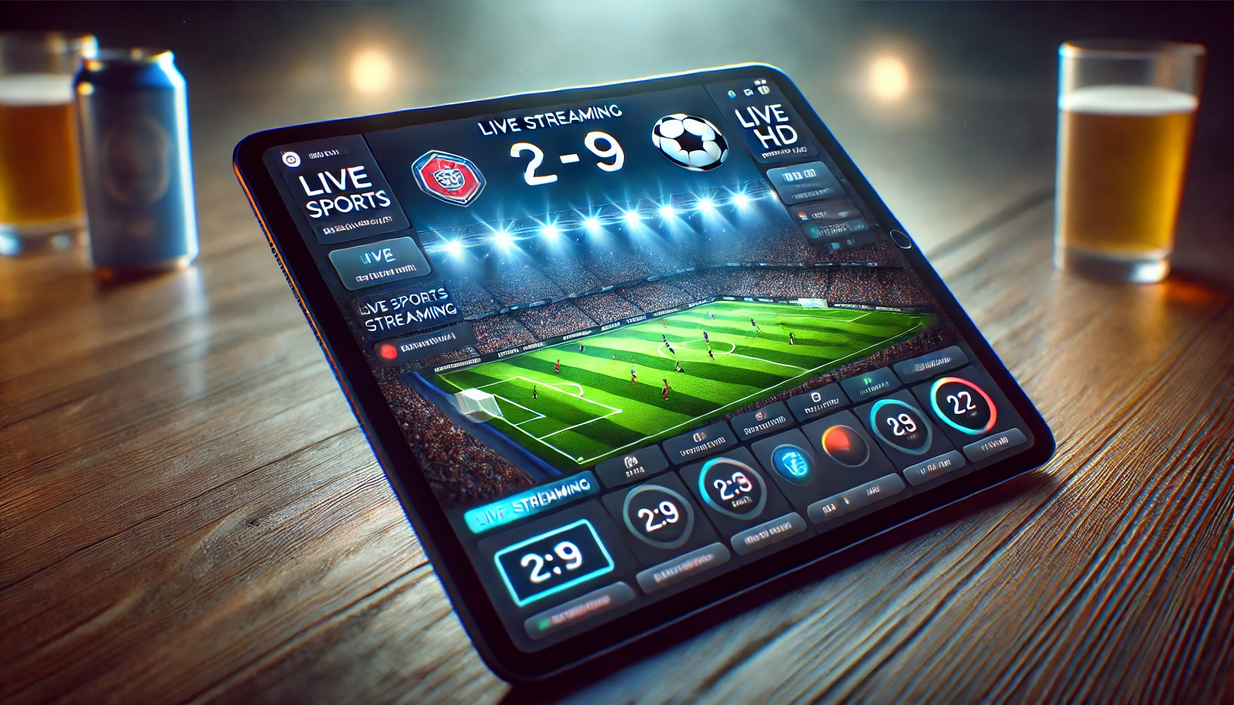 Streaming IPTV en tablet con aplicación móvil